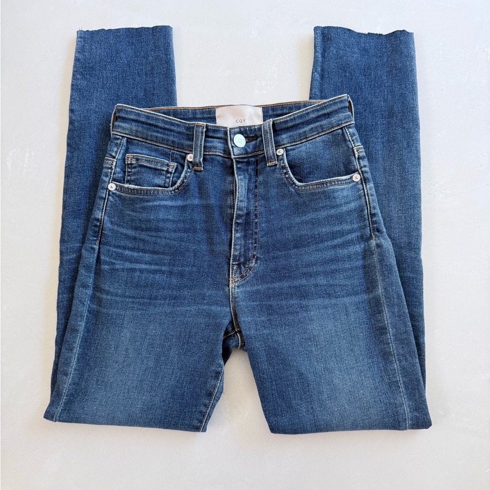 CQY High Rise Skinny Jeans 26